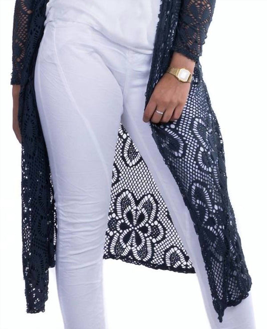 Gigi Moda - Clara Long Knit Cardigan