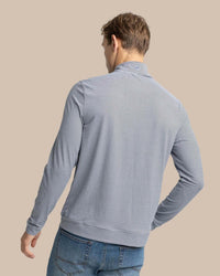 Southern Tide - Cruiser Micro-stripe Quarter-Zip Top