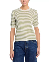 Frame - Striped Gather Sweater