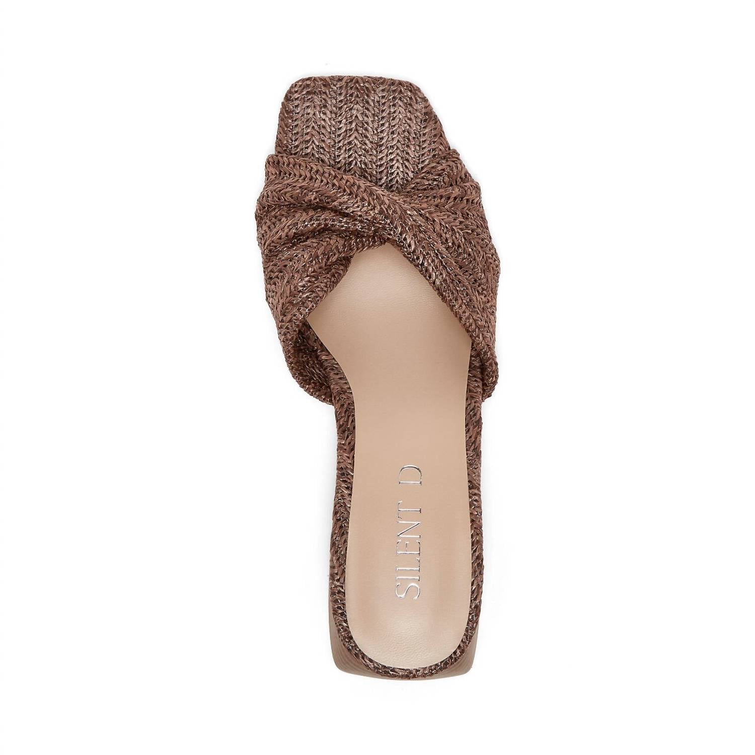 Silent D - Women's Pedro Raffia Sandal