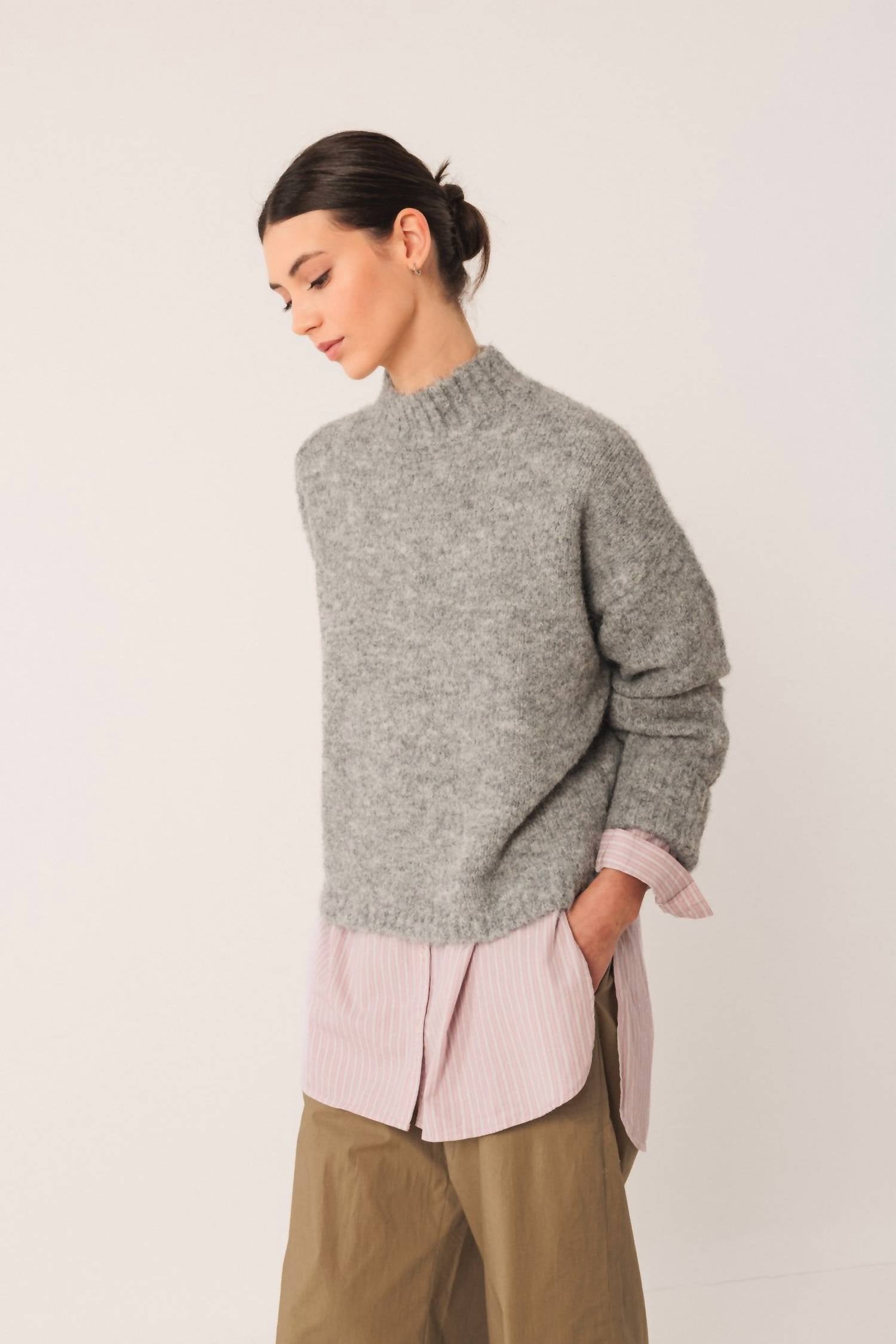 Indi & Cold - Mockneck Sweater