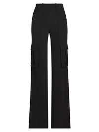 Veronica Beard Pre-loved Saul Cargo Pants in black - women's pants - view 6