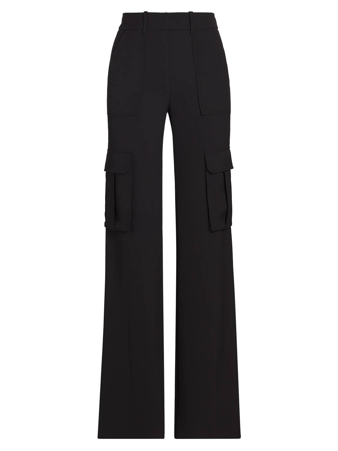 Veronica Beard Pre-loved Saul Cargo Pants in black - women's pants - view 6