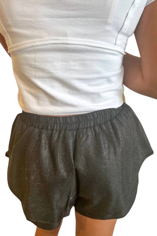 Day + Moon - Double Layer Sparkle Shorts