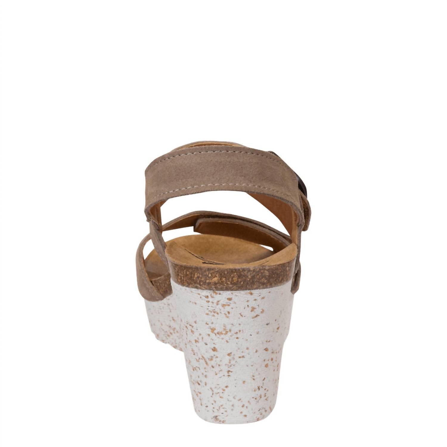 OTBT Women's Peasant Wedge Sandals in greige - women's shoe - alternate view