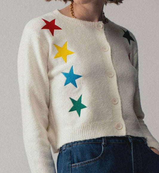 Urban Daizy - Cropped Button-up Knit Cardigan Sweater