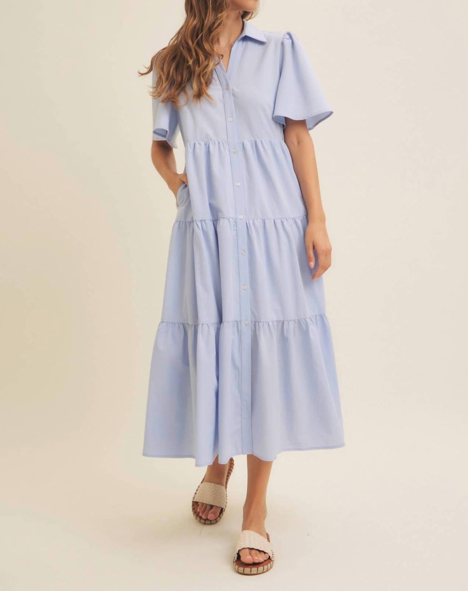 In February - Drifting Away Midi Dress
