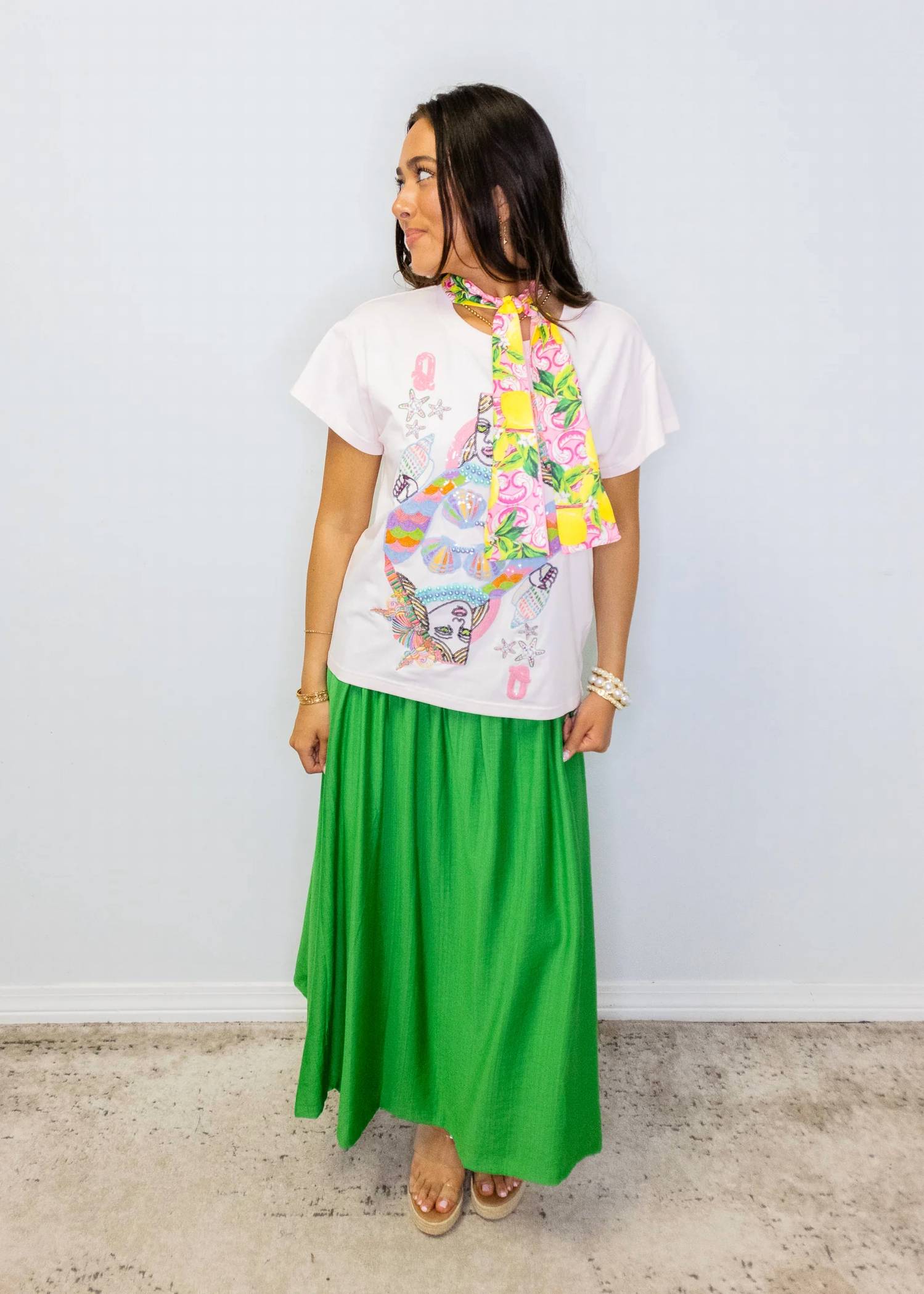 Queen Of Sparkles - Queen Of The Sea Card Tee