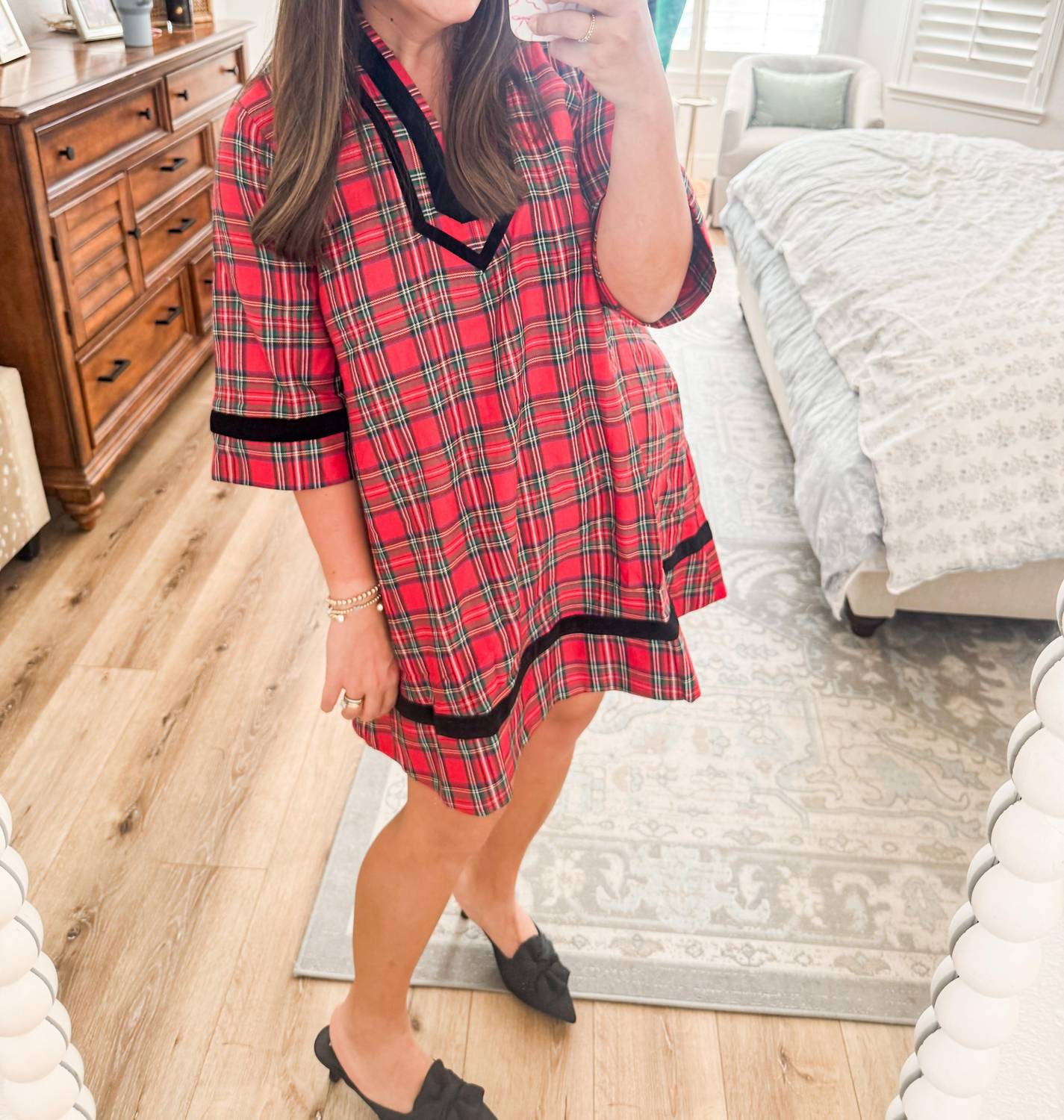 Entro - Plaid Mini Dress