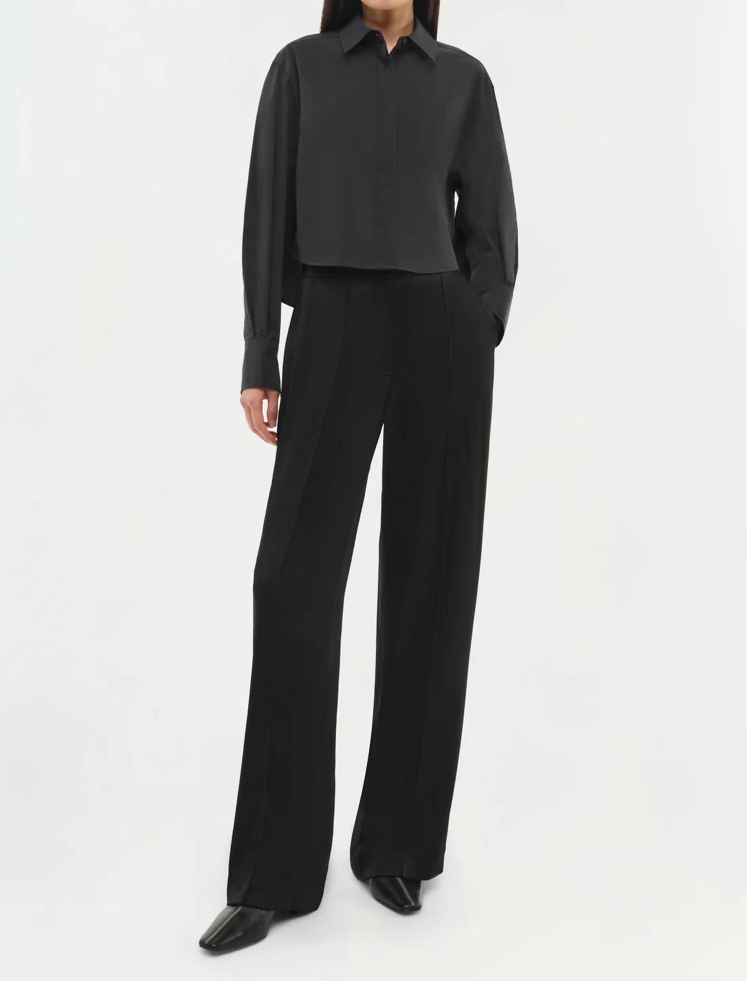 Simkhai - Renata Cropped Button Down Top