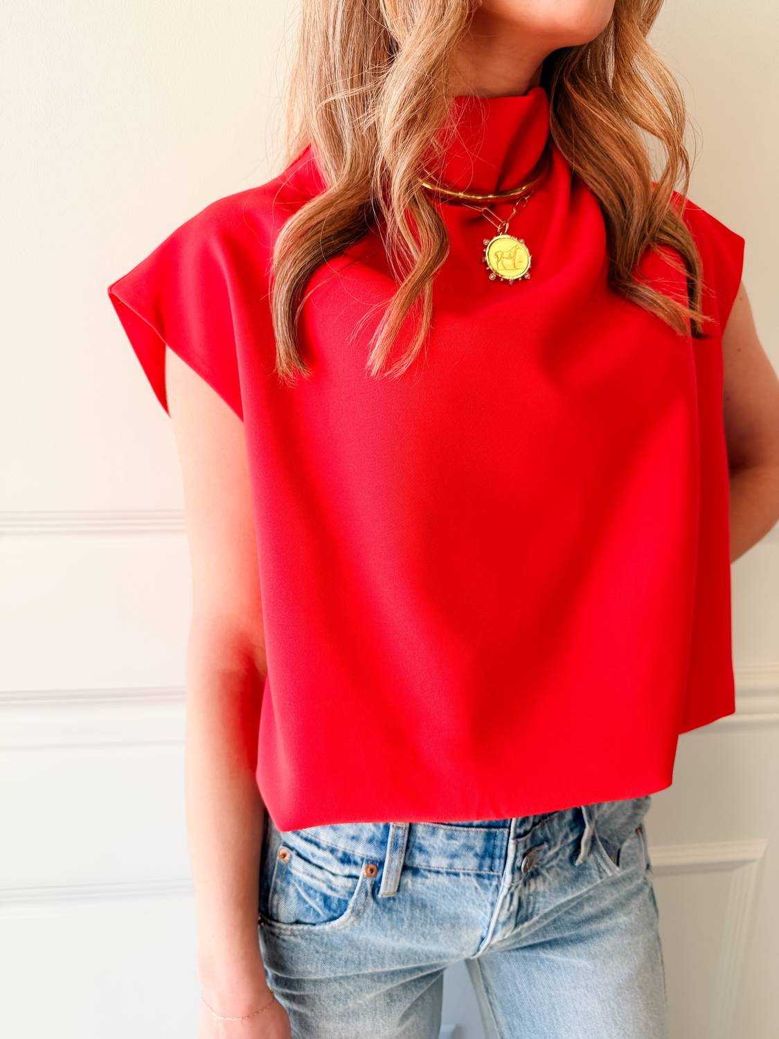 Glam - Scarlett Statement Top