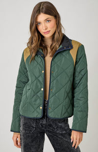 Mystree - Color Block Padded Jacket