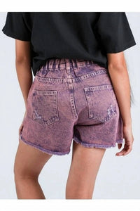 Very J - Canyon Fade Denim Shorts