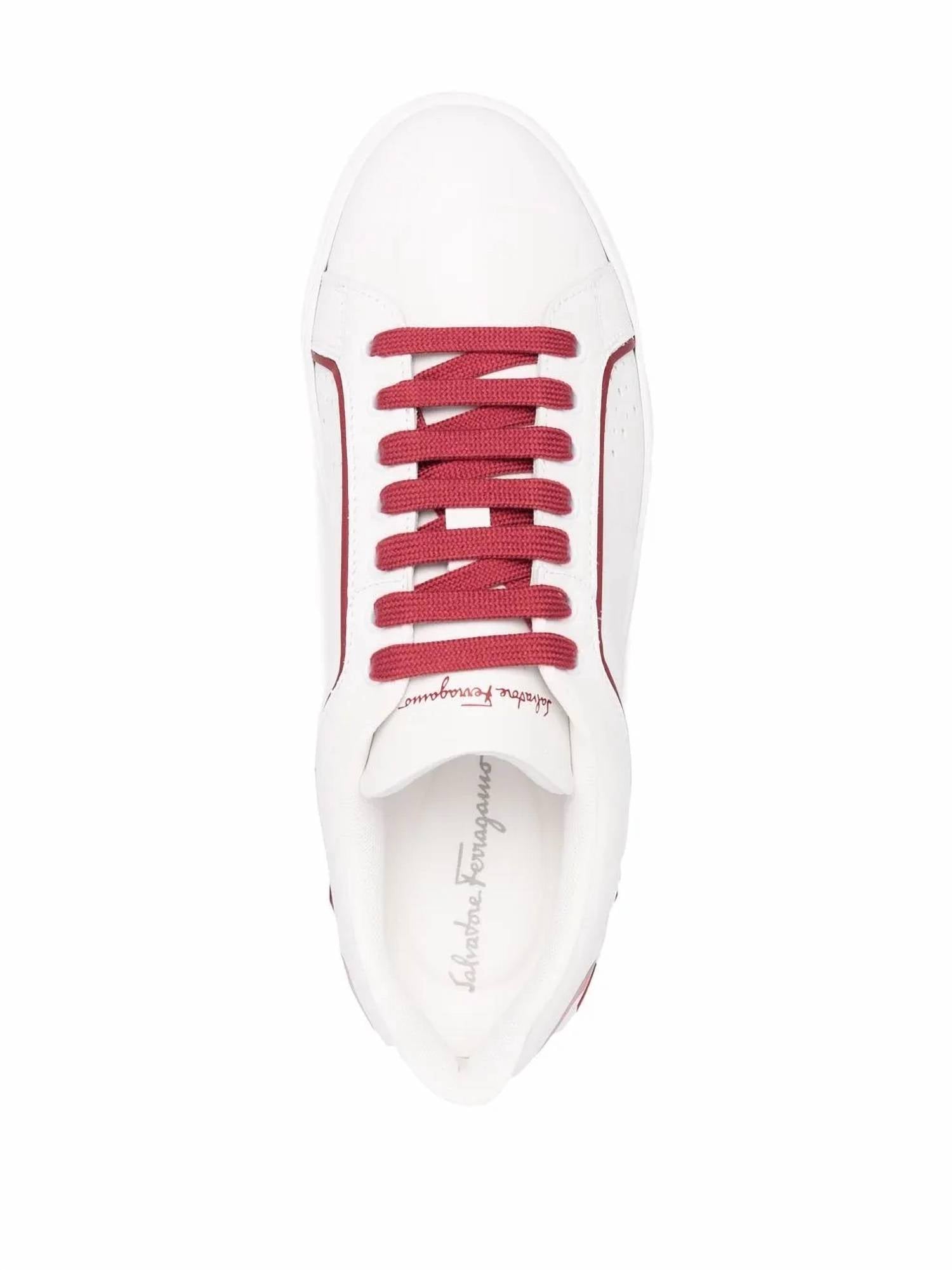 Salvatore Ferragamo - Men's Manhattan Gancini-print Sneakers