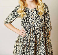 Serendipity - Leopard Mini Dress