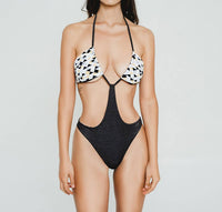 Gigizara - Nautilus Reversible One Piece Swimsuit 4 Styles in 1