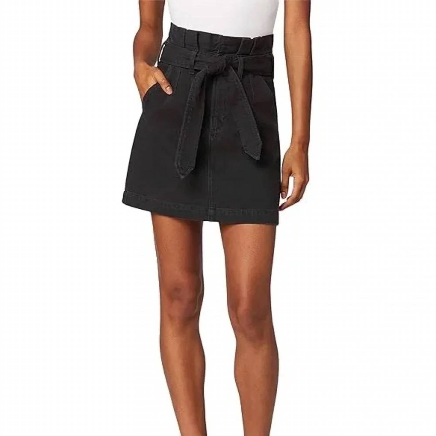 Joe'S Jeans - Calypso Exposed Zip Mini Skirt