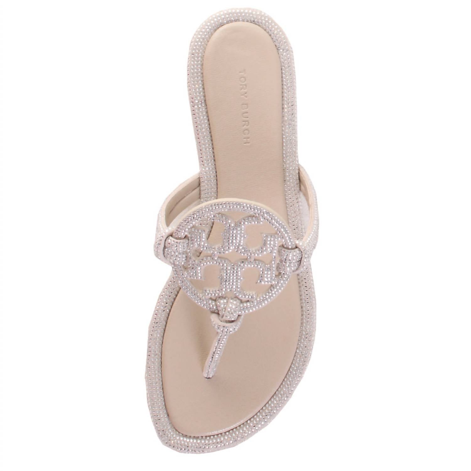 Tory Burch - Women's Miller Knotted Pave Sandal