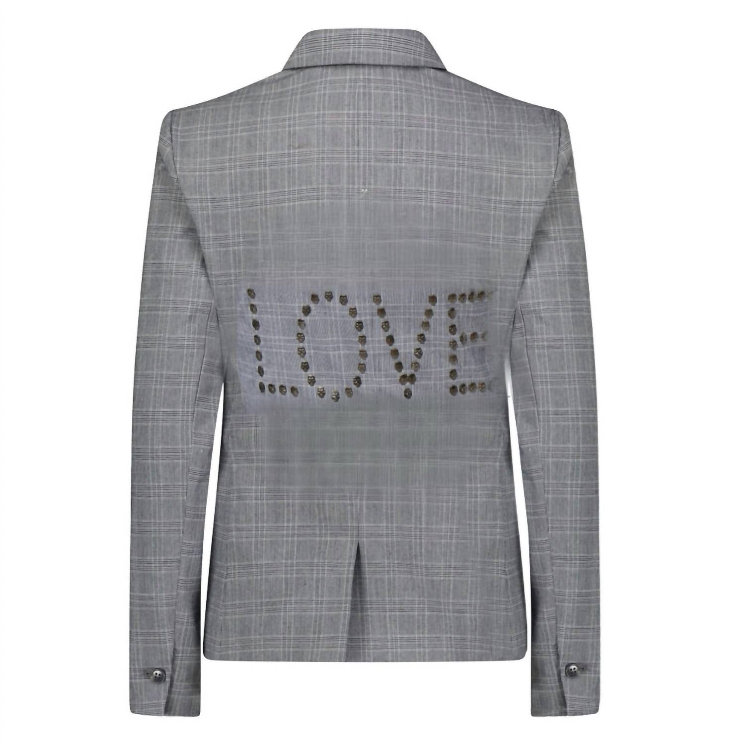 Hipchik - Women's Love Skull Blazer