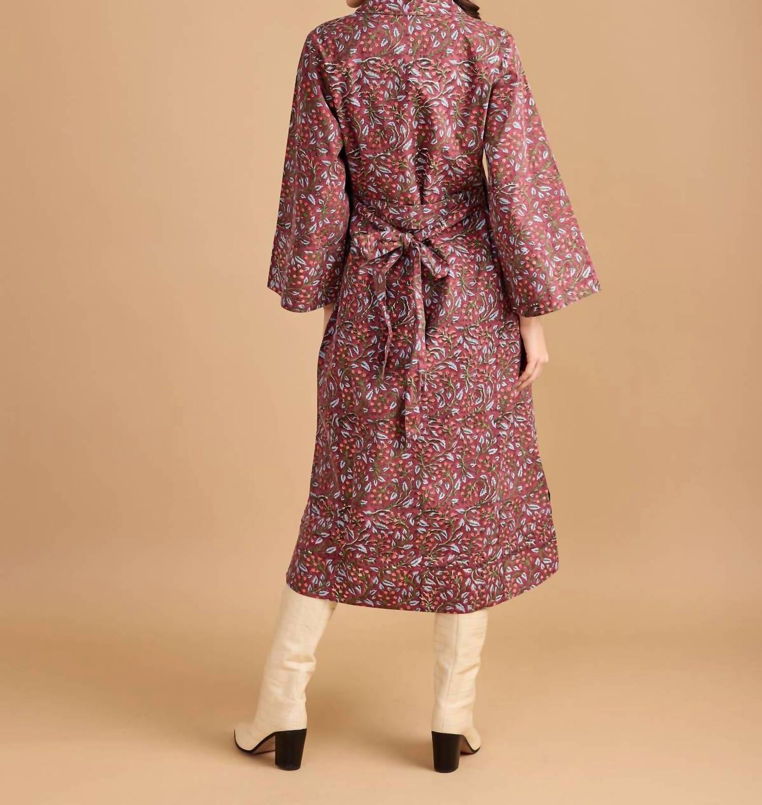 Double A Lee Midi Dress in climbing floral - women's dress - view 5