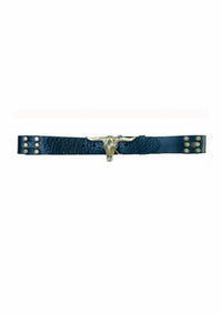 Kim White Handbags & Belts - Women's Steer Belt