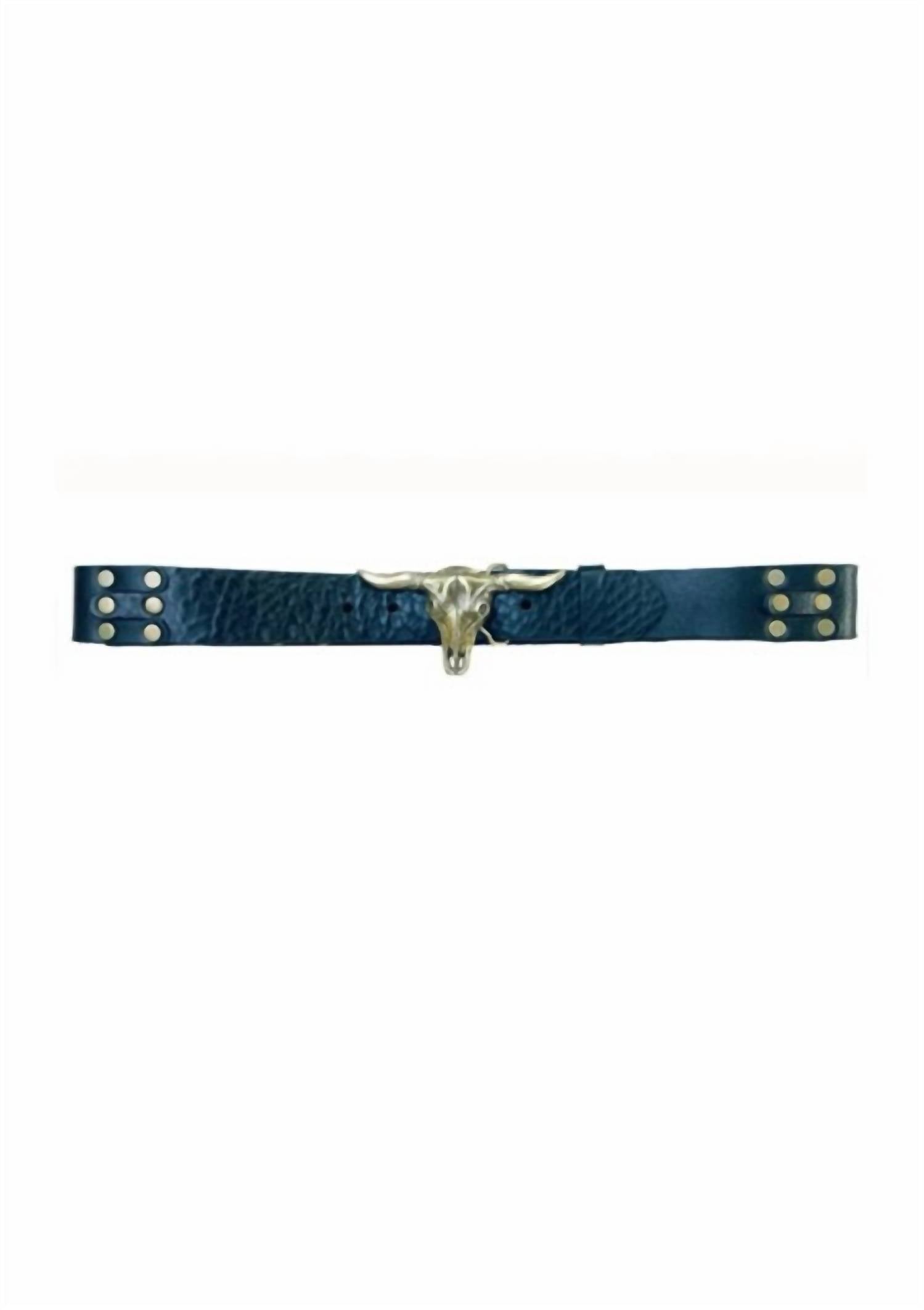 Kim White Handbags & Belts - Women's Steer Belt