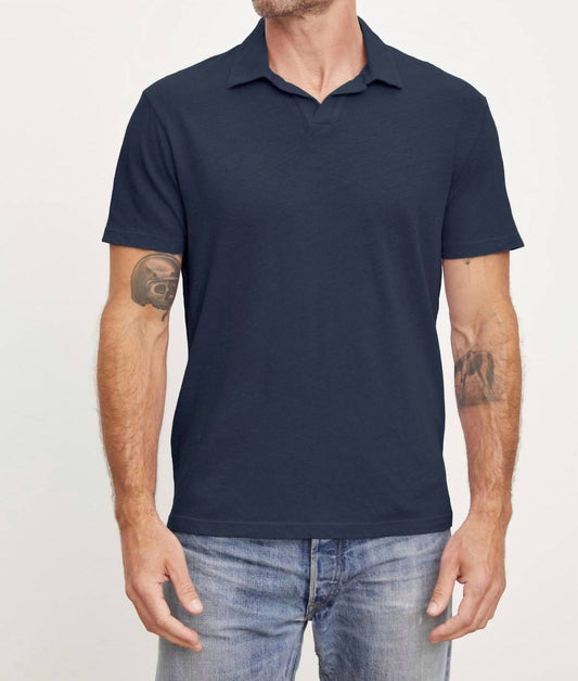 Velvet By Graham & Spencer - Beck Short Sleeve Polo Shirt