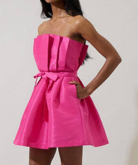 Sugarlips - Lucida Strapless Mini Dress