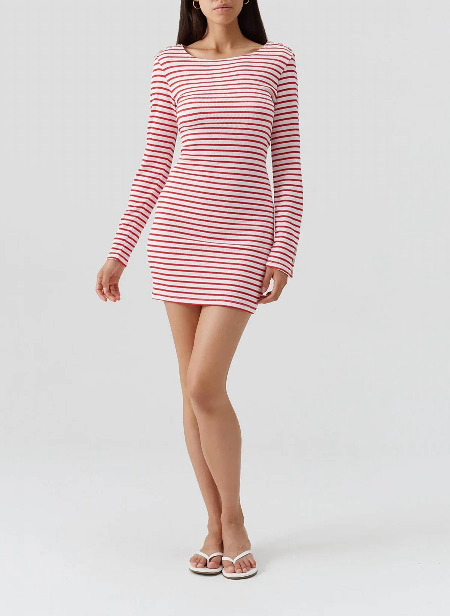 Melissa Odabash - Agata Stripe Mini Dress