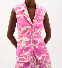 Joseph Ribkoff - Floral Print Sleeveless Vest