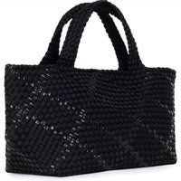 Haute Shore - Women's Bobbi Noir Woven Tote Bag