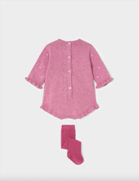 Mayoral - Girls Knitted Romper Set