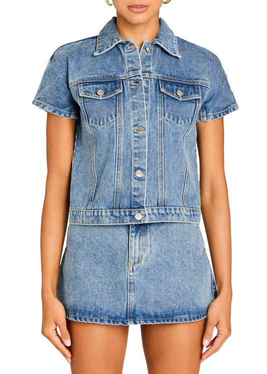 Ser.O.Ya - Magda Cap Sleeve Jacket