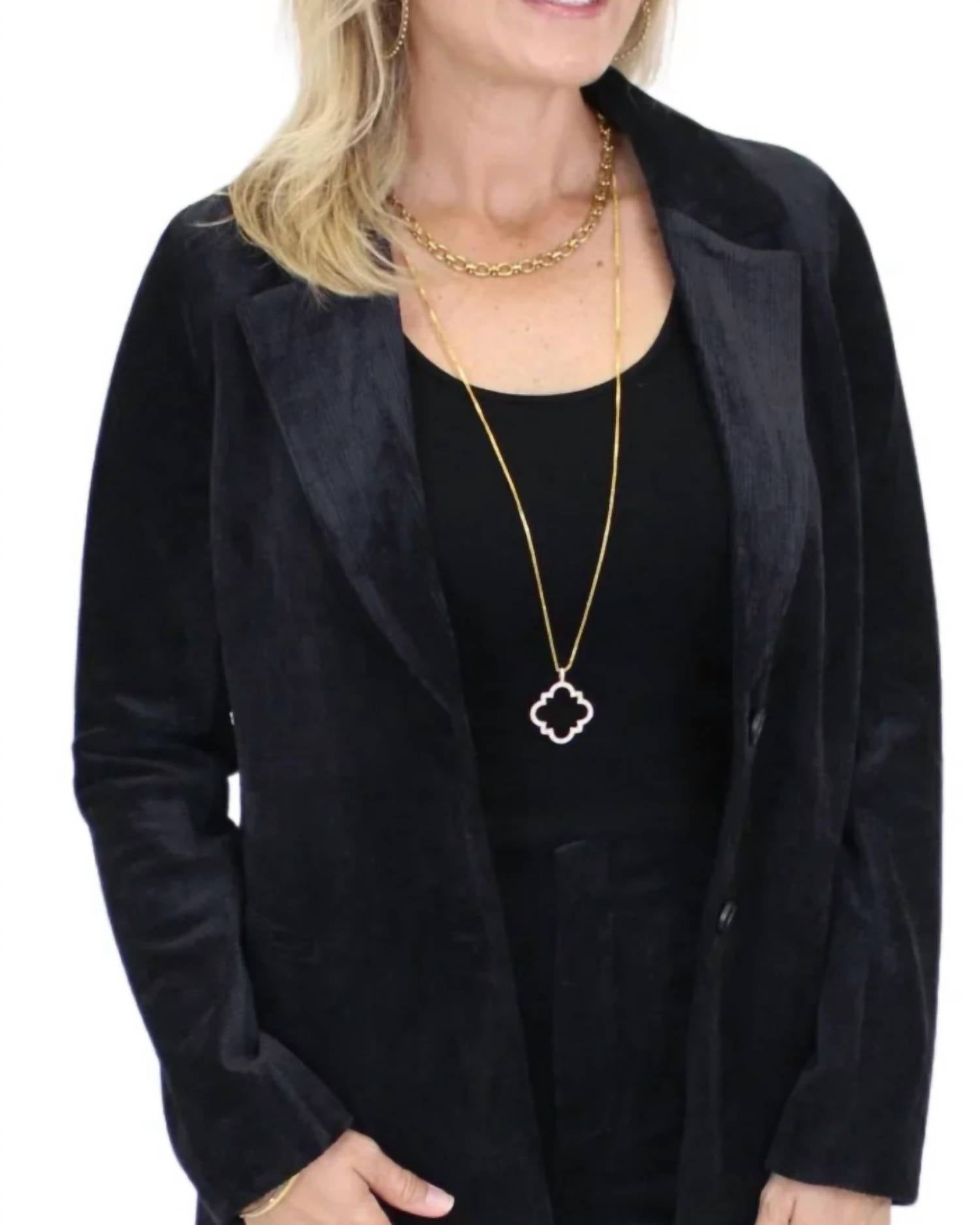 Current Air - Classy Corduroy Blazer