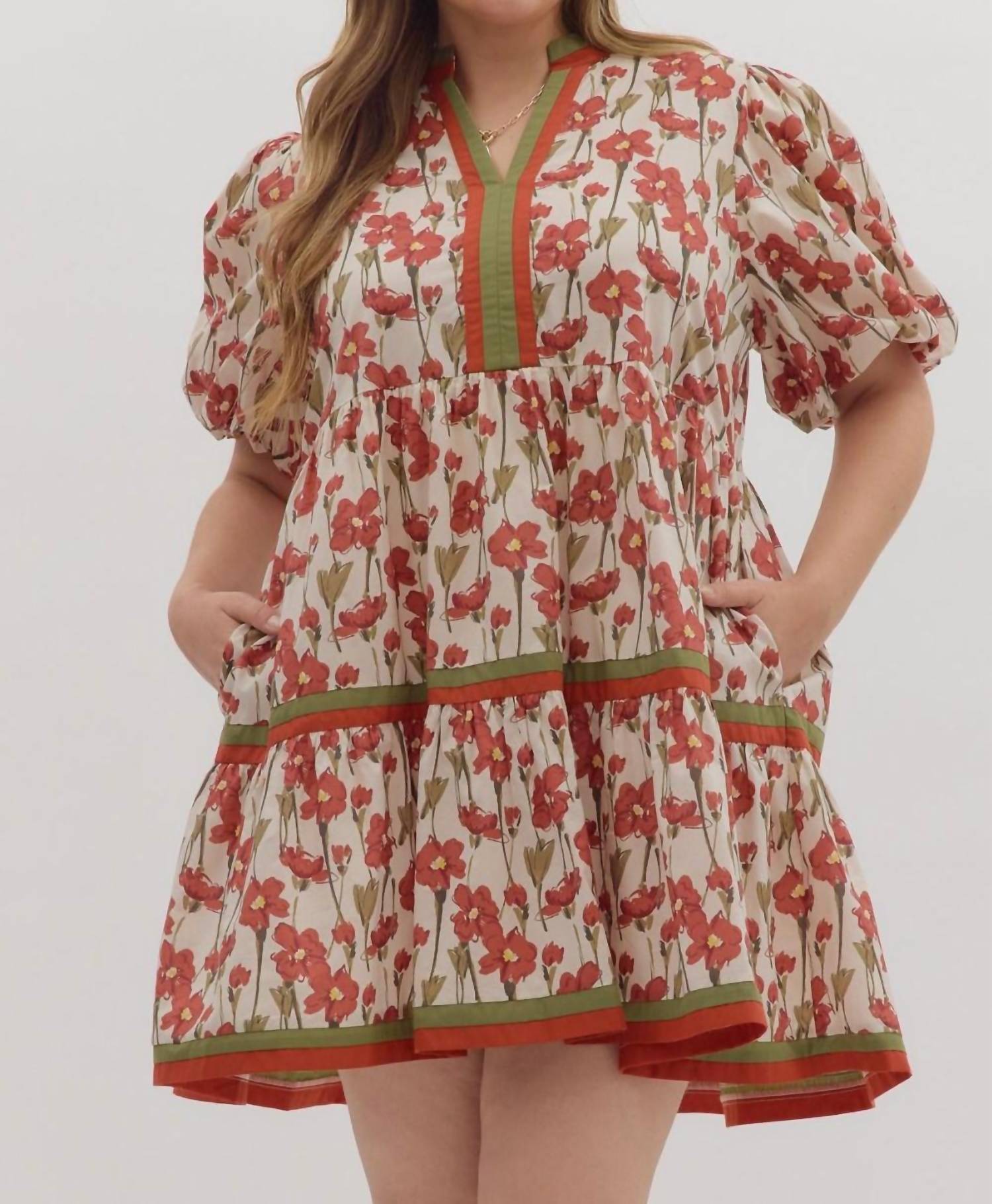 Entro - Harlow Mini Dress - Plus