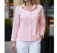 Habitat - Stretch Cotton Tab Detail Shirt
