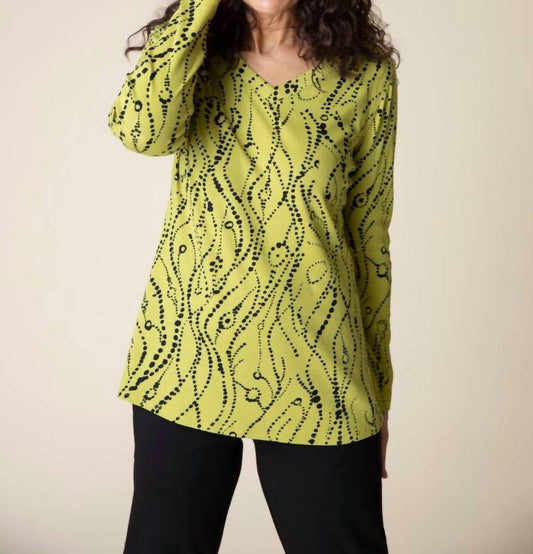 Habitat - Cozy Wavy Dots Long Sleeve Tunic