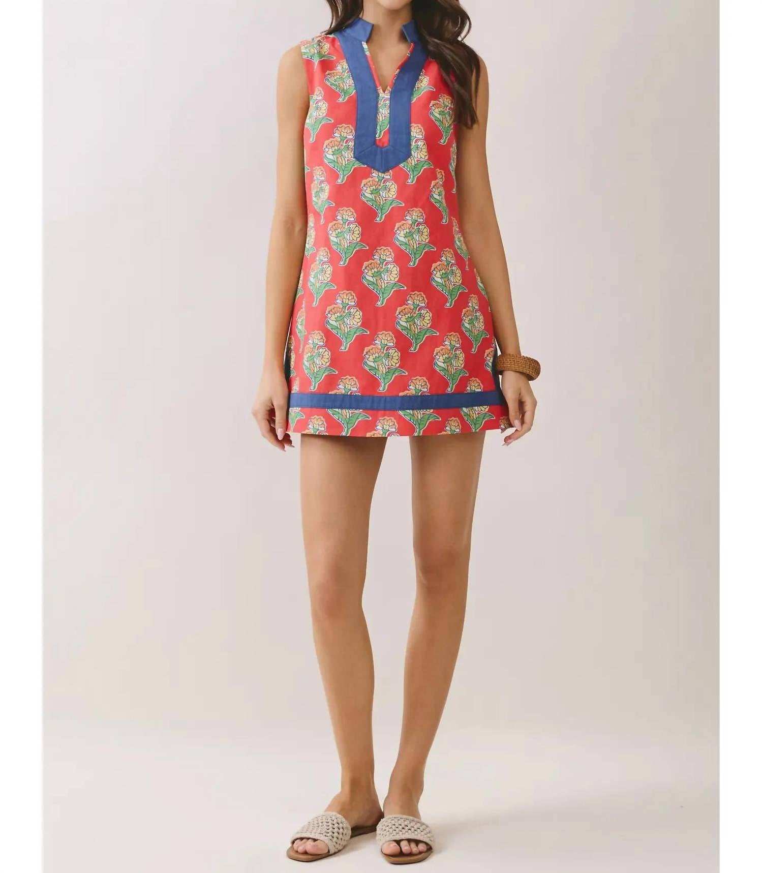 Tcec - Sophia Floral Print Mini Dress