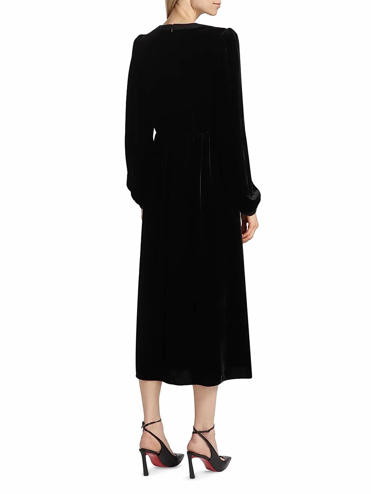 Saloni - Camille Bows Dress