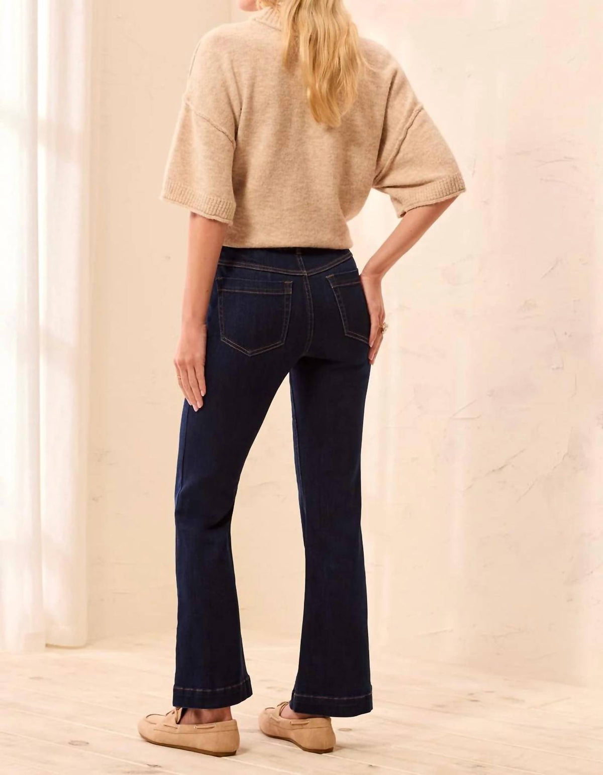 Tribal - Women's Boundless Denim Audrey Pull On Flare Jeans