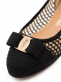 Salvatore Ferragamo - Women's Varina Bow-embellished Ballerina Shoes
