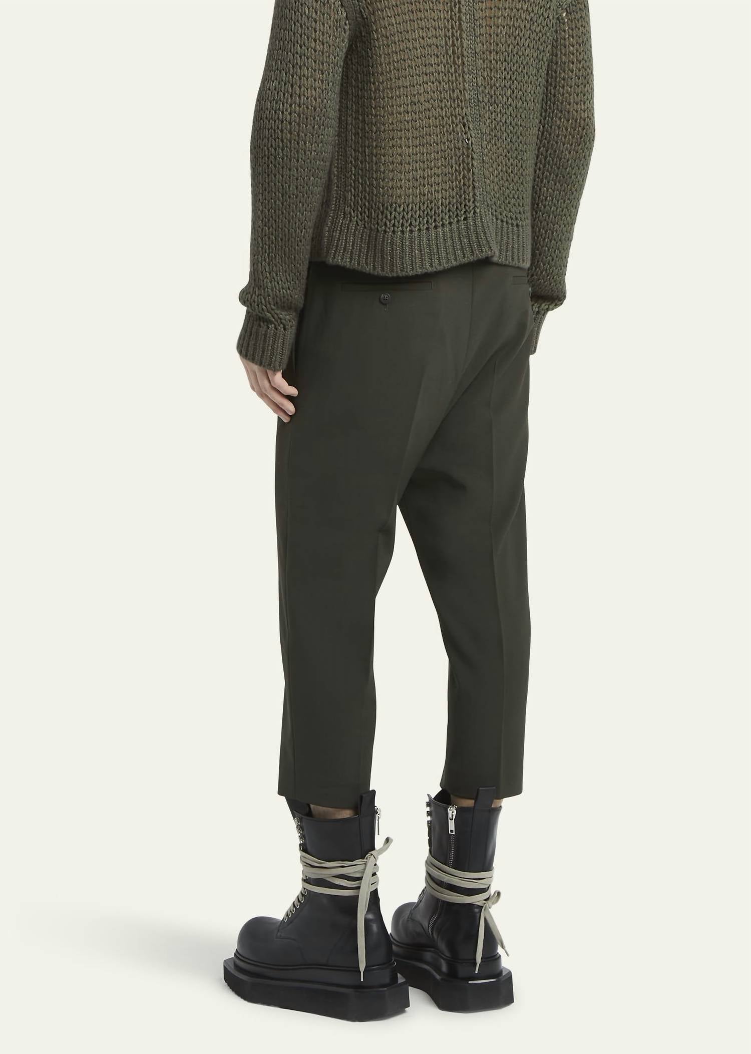 Rick Owens - Astaire Cropped Trouser