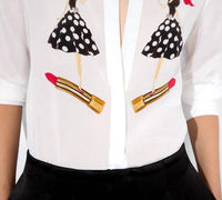 Alice + Olivia - Willa Placket Top