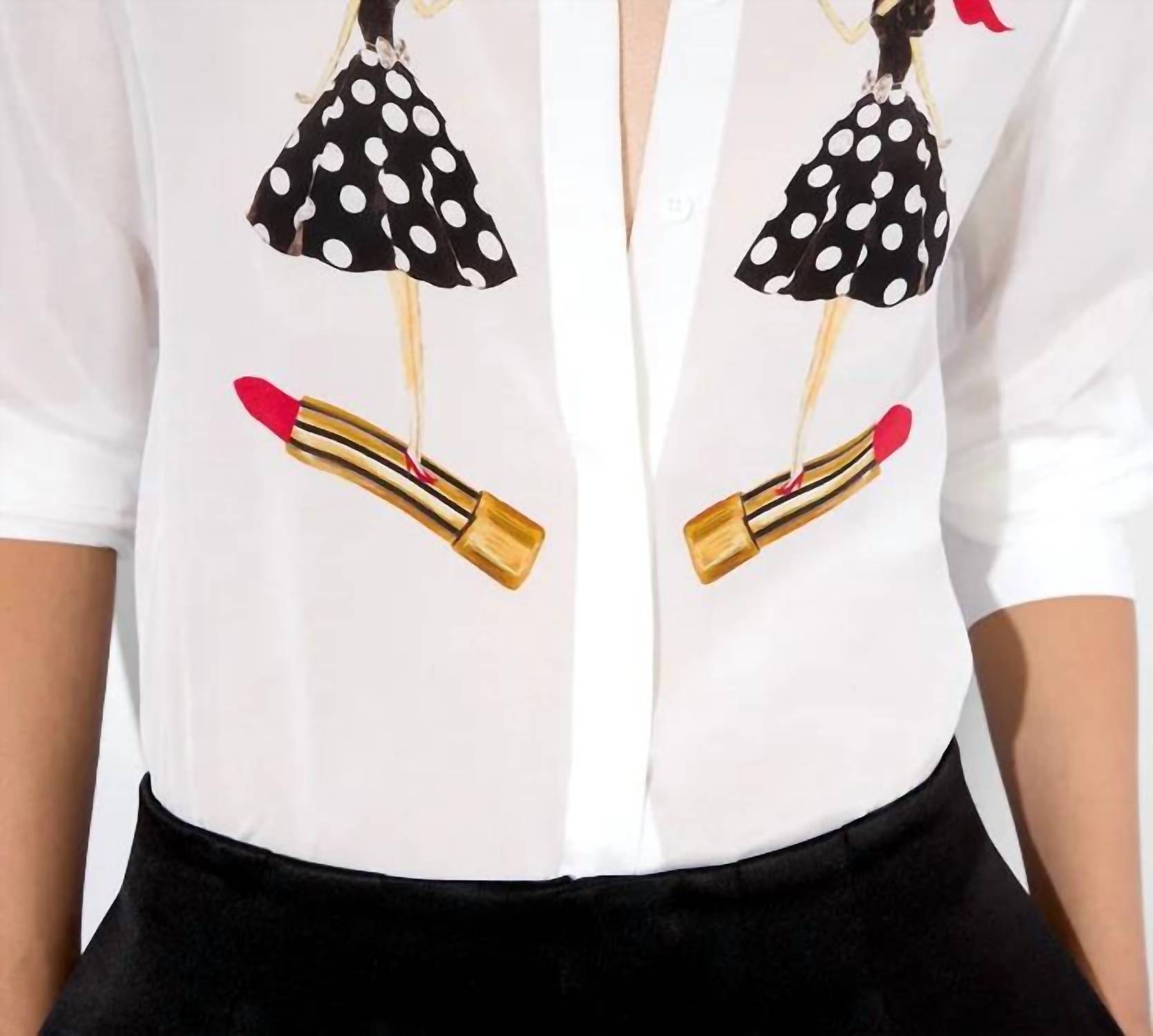 Alice + Olivia - Willa Placket Top