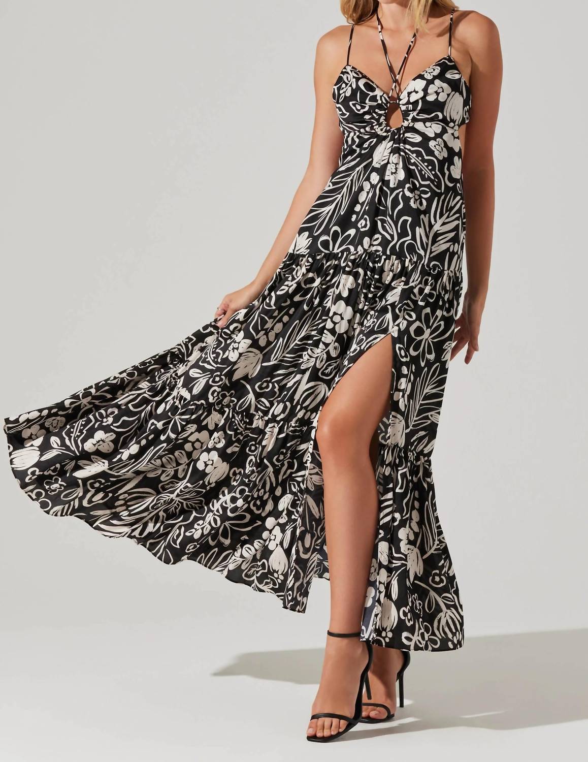 Astr - Cassini Tiered Maxi Dress