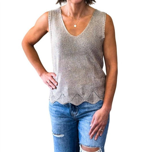 Anniewear - Little Sparkle Sweater Tank