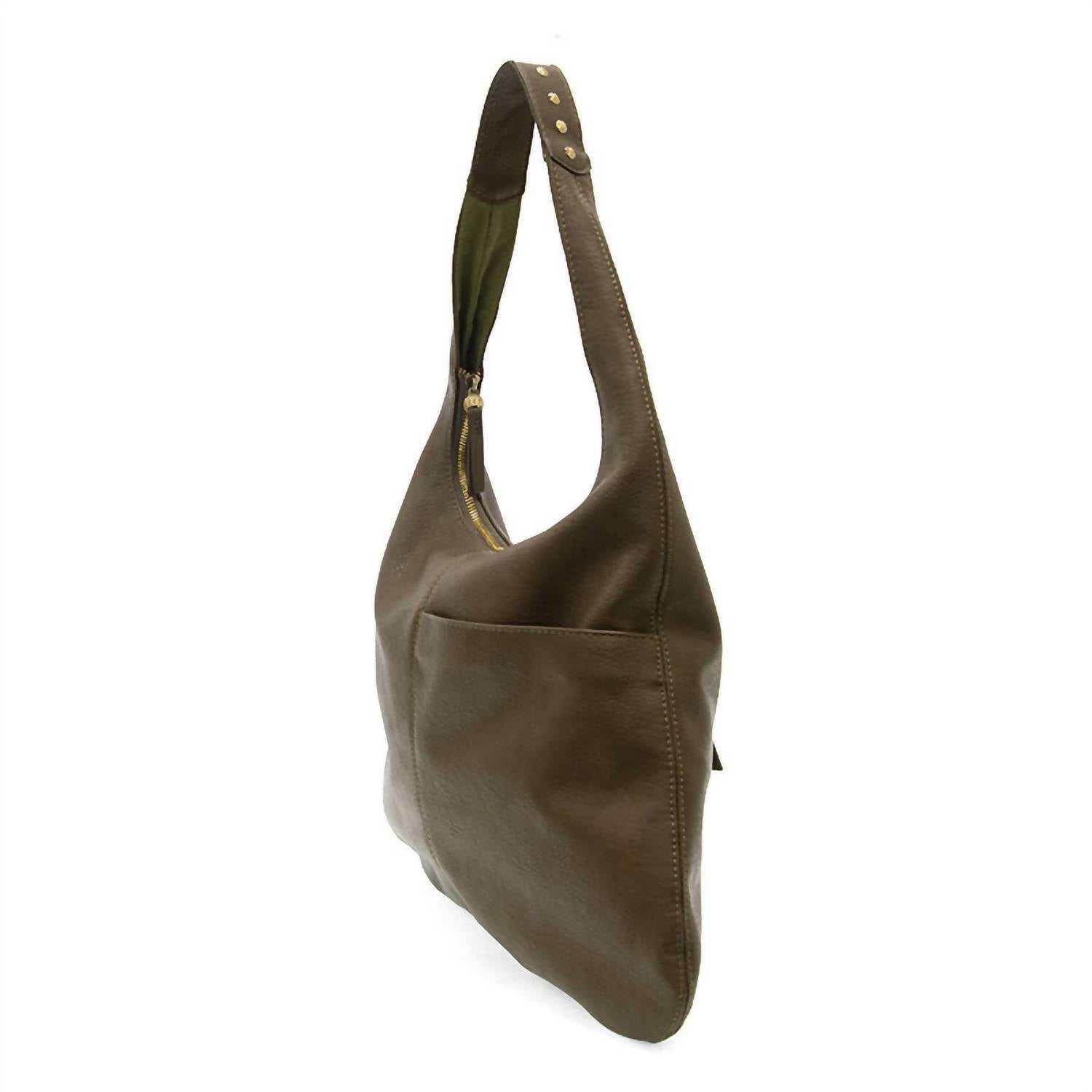 Joy Susan Women's Harley Studded Hobo in olive - women's bag - alternate view
