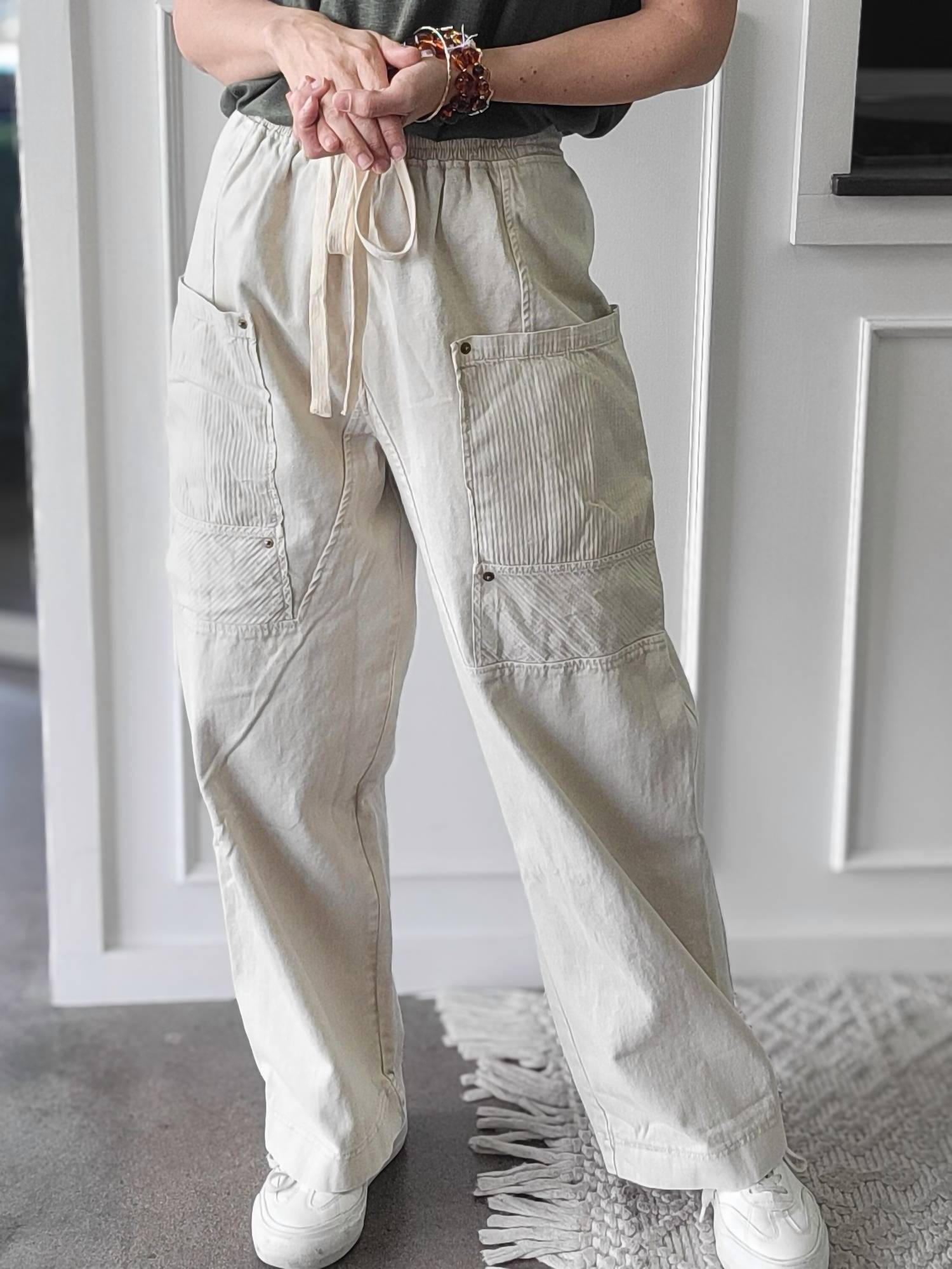 Mustard Seed Lauren Pants in neutral - women's pants - view 5