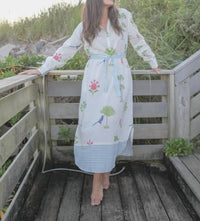 Nibi - Long Sleeve Shirt Dress