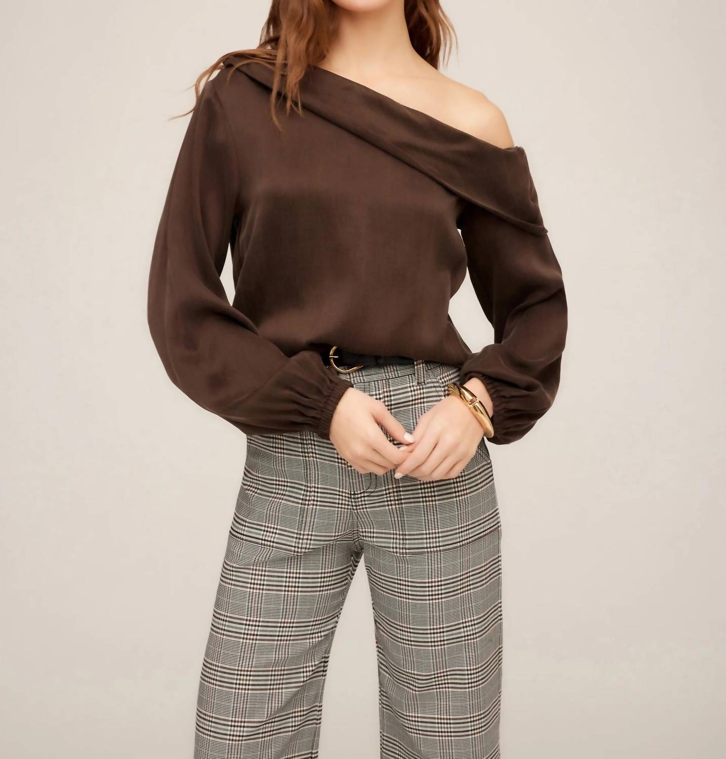 Fifteen Twenty - Marisa One-shoulder Top